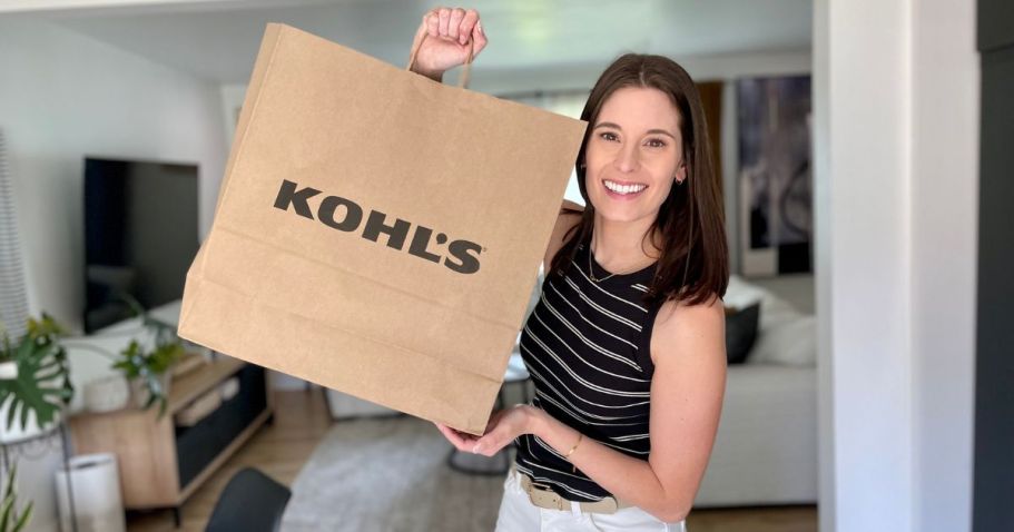 *HOT* $10 Off $25 Kohl’s Coupon + Stackable Promo Codes & Kohl’s Cash