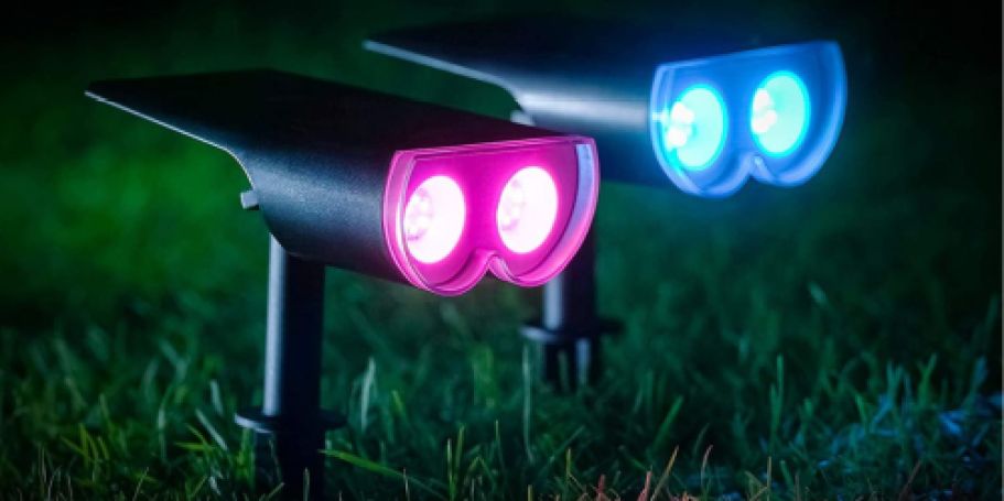 Smart Solar Lights 2-Pack Just $14.69 Shipped for Prime Members (Reg. $35)