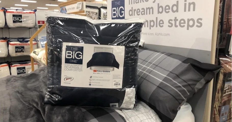Kohl’s Down Alternative Comforters Just $13 (Regularly $40)