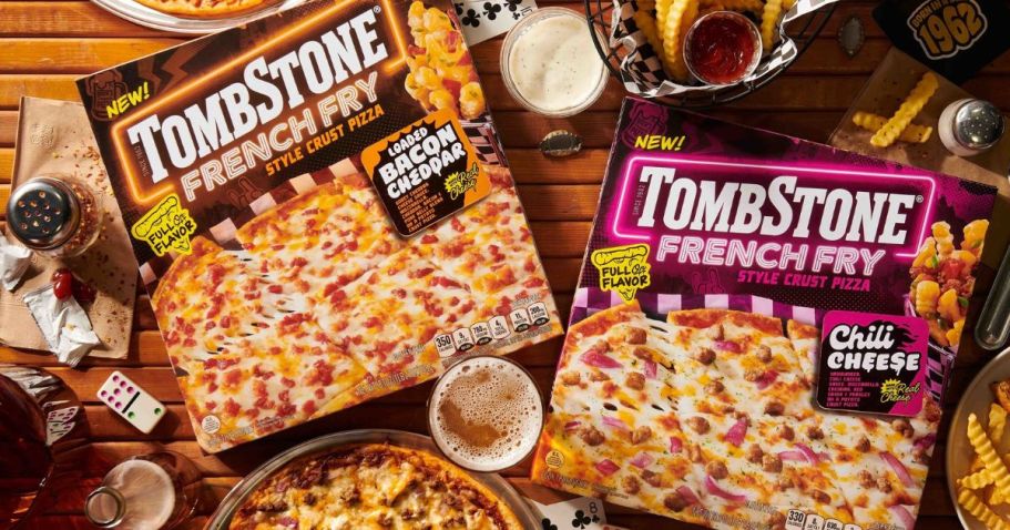 Tombstone Just Dropped a Pizza… With a FRENCH FRY Crust!