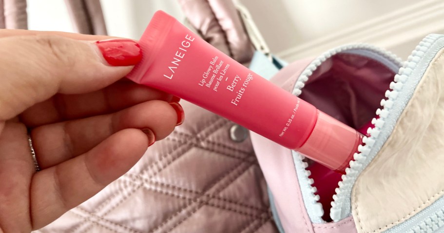 Laneige Lip Glowy Balm 3-Pack Just $28.79 Shipped for Amazon Prime Members ($9.60 Each!)