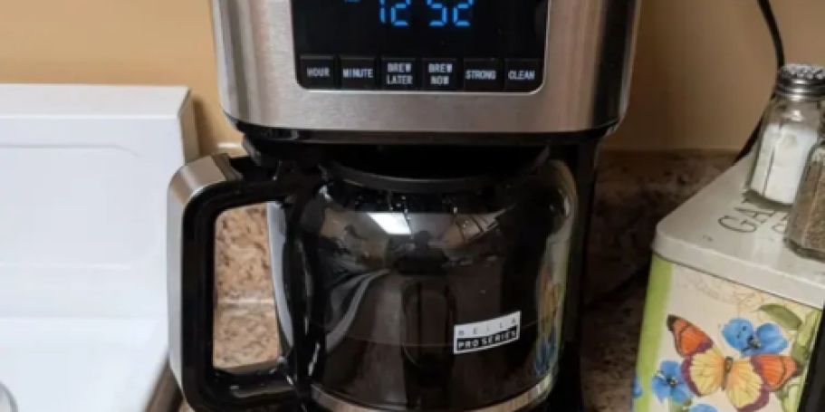 Bella Programmable 12-Cup Coffee Maker Only $19.99 Shipped on BestBuy.com (Reg. $60)