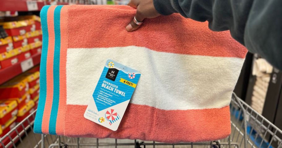 Sam’s Club Oversized Beach Towel 2-Packs Only $19.98 (JUST $9.99 Each)