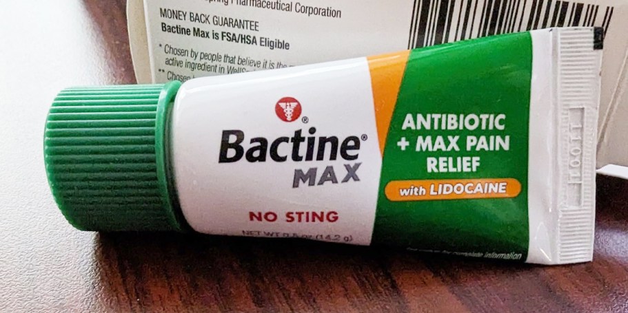 Bactine Max Ointment Just $3.73 Shipped on Amazon (Regularly $8)