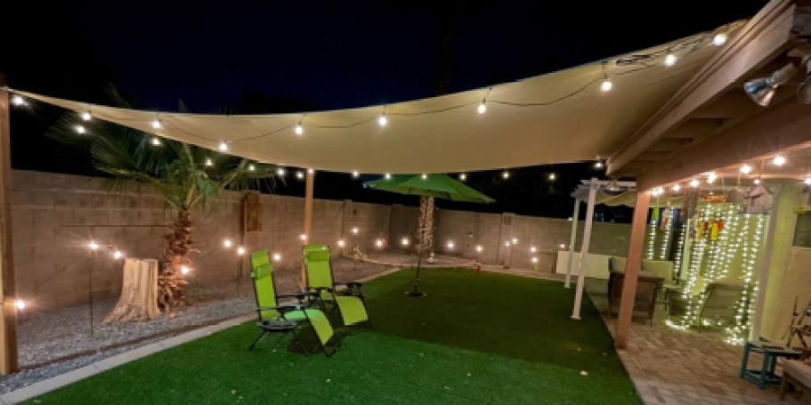 Outdoor String Lights Only $9 on Amazon (Regularly $20) + More