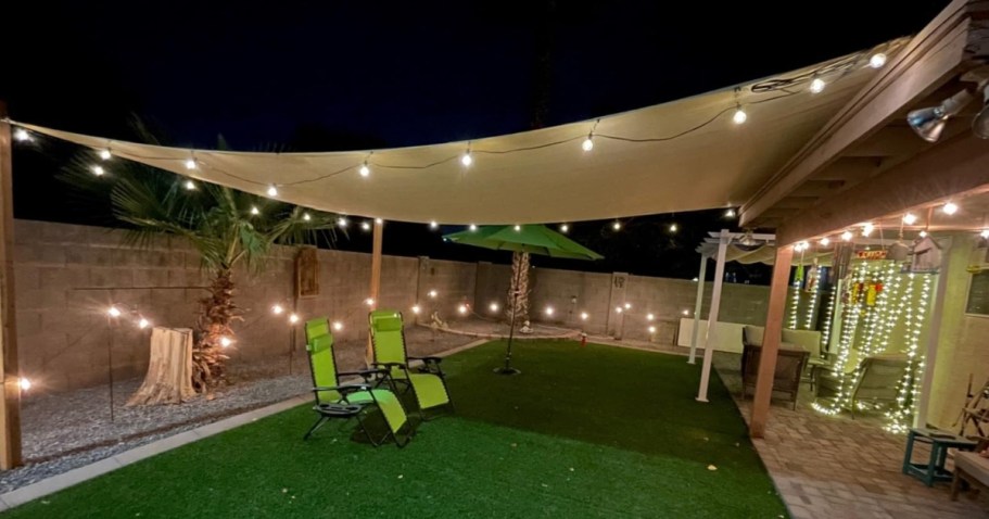 Outdoor String Lights Only $9 on Amazon (Regularly $20) + More
