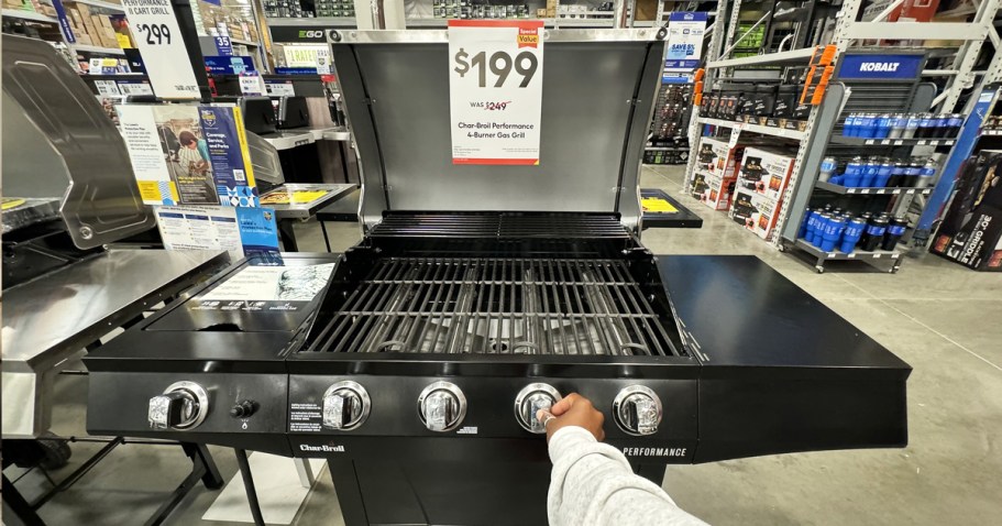 Up to 40% Off Lowe’s Grills + Free Delivery (Father’s Day Gift Idea)