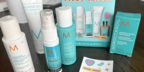 Moroccanoil Mini Must-Haves 5-Piece Sampler Set Just $10 on Amazon