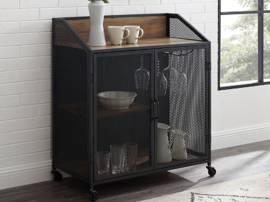 Up to 80% Off Wayfair Furniture Sale | Bar Cabinet w/ Wine Storage Just $142.99 Shipped