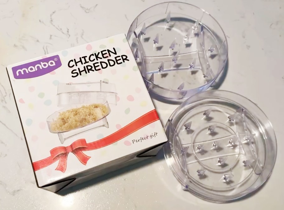 chicken shredder with packaging