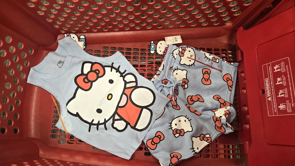 Hello Kitty Target lounge set