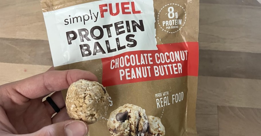 SimplyFuel Protein Balls Only $4.77 Each After Cash Back at Walmart (Reg. $10)