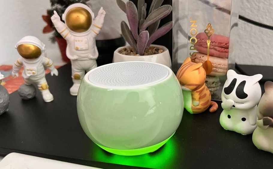 Bluetooth Speaker Only $11.99 on Amazon (Reg. $40) | Has Box Breathing Light Effect