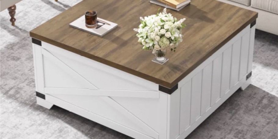 Up to 70% Off Wayfair Furniture | Lift-Top Coffee Table Only $131.99 Shipped