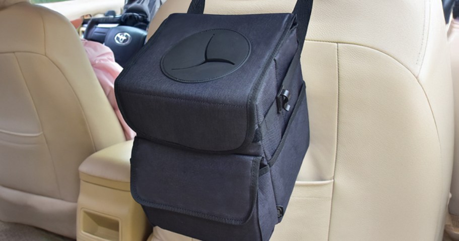 Leakproof Car Trash Can Only $6.99 on Amazon